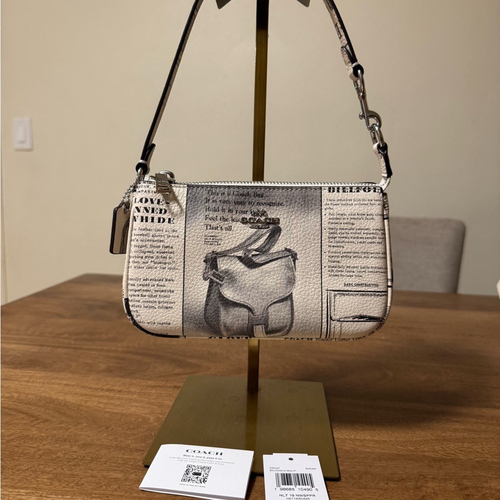 Coach Newspaper Print Nolita Vintage - Picture 6 of 7